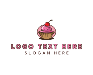 Cherry Cupcake Sweets logo