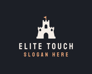 Sand Castle Flag logo design