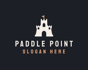 Sand Castle Flag logo design