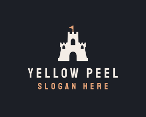 Sand Castle Flag logo design