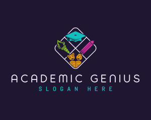 Preschool Academic Learning logo design