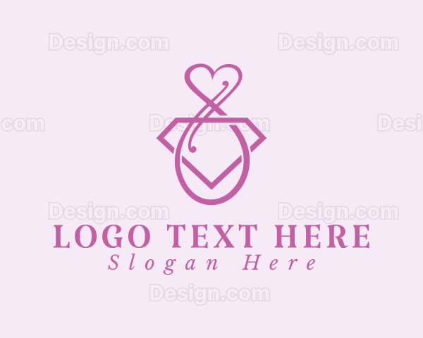 Feminine Heart Jewelry Logo