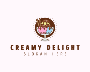 Ice Cream Sweet Sundae logo