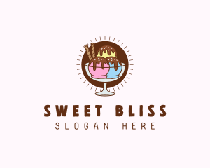 Ice Cream Sweet Sundae logo