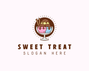 Ice Cream Sweet Sundae logo