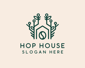 Coffee Farm House  logo design