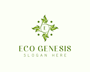 Natural Herbal Garden logo design