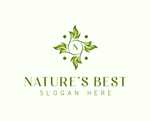 Natural Herbal Garden logo design