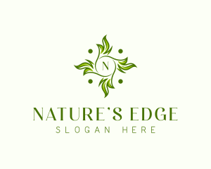 Natural Herbal Garden logo design