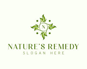 Natural Herbal Garden logo design