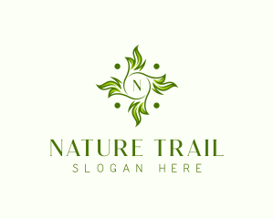 Natural Herbal Garden logo design