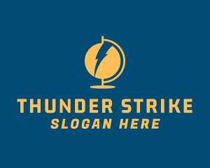 Thunder Bolt Atlas logo design