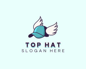 Fashion Cap Wings logo design