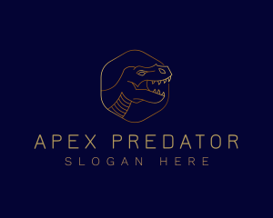 Dinosaur Raptor Predator logo