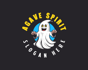 Spooky Ghost Spirit logo design