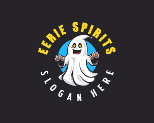 Spooky Ghost Spirit logo design