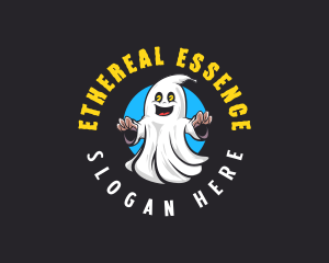 Spooky Ghost Spirit logo design