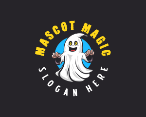 Spooky Ghost Spirit logo design