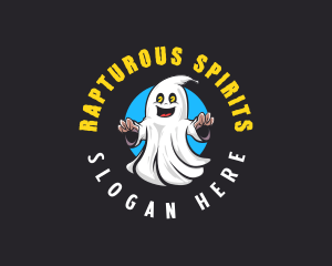 Spooky Ghost Spirit logo design