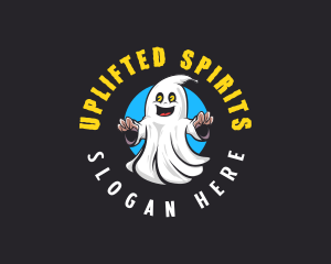 Spooky Ghost Spirit logo design