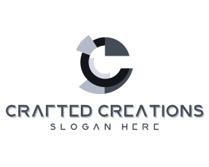 Digital Software Letter C logo design