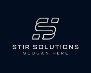 Premium Corporate Professional Letter S logo design