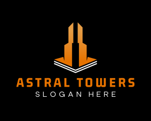 Skyscraper Building Tower logo