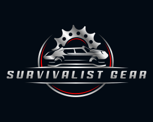 Automotive Garage Mechanic logo design