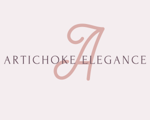 Feminine Elegant Brand logo design