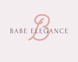 Feminine Elegant Brand logo design