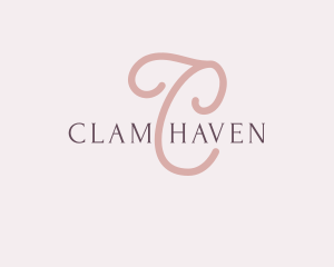 Feminine Elegant Brand logo design