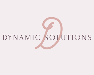 Feminine Elegant Brand logo design