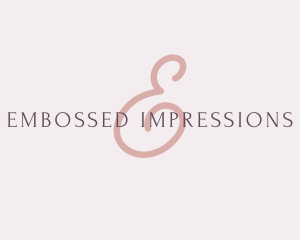 Feminine Elegant Brand logo design