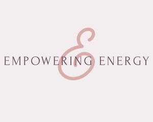 Feminine Elegant Brand logo design