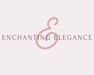 Feminine Elegant Brand logo design