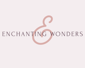 Feminine Elegant Brand logo design