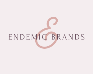 Feminine Elegant Brand logo design