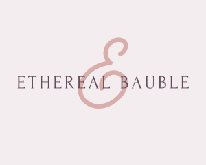 Feminine Elegant Brand logo design