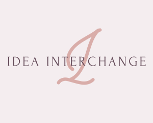 Feminine Elegant Brand logo design