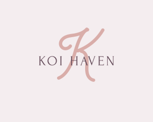 Feminine Elegant Brand logo design