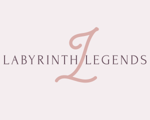 Feminine Elegant Brand logo design