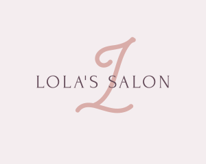 Feminine Elegant Brand logo design