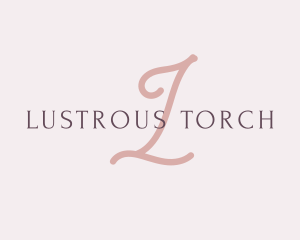 Feminine Elegant Brand logo design