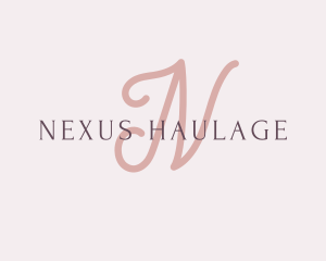 Feminine Elegant Brand logo design