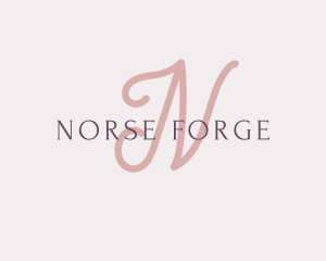 Feminine Elegant Brand logo design