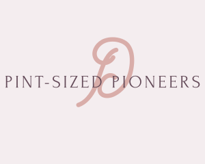 Feminine Elegant Brand logo design