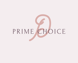 Feminine Elegant Brand logo design