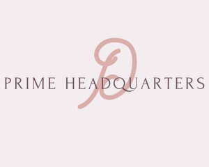 Feminine Elegant Brand logo design