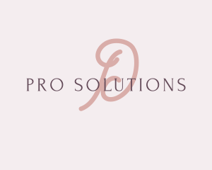 Feminine Elegant Brand logo design