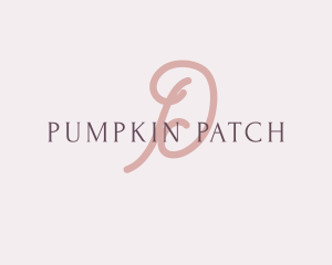 Feminine Elegant Brand logo design